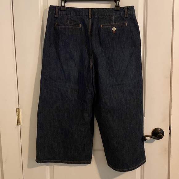 Chico’s Denim Goucho Pants size 2.5 - Picture 2 of 5